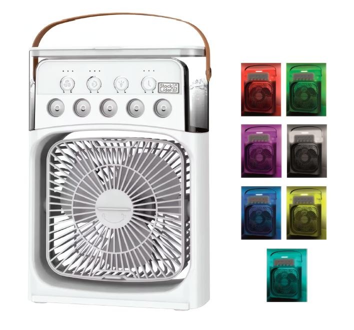 ventilador con humidificador