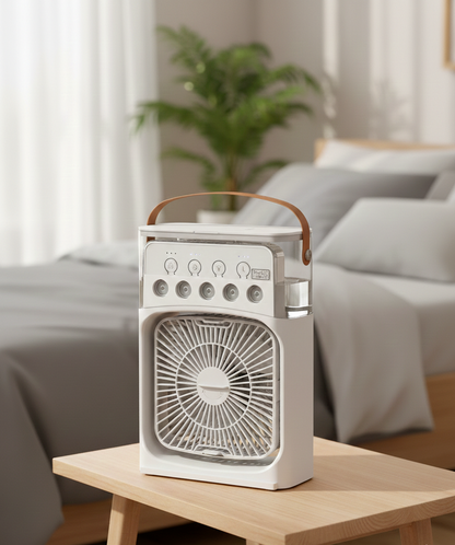 ventilador con humidificador